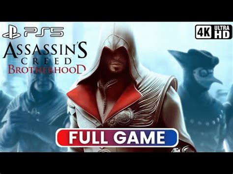 ASSASSIN S CREED BROTHERHOOD REMASTERED Full Game PS5 Gameplay 4K