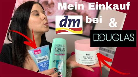 Einkauf Bei Douglas Dm Mini Haul Haarkur Gesichtspflege YouTube