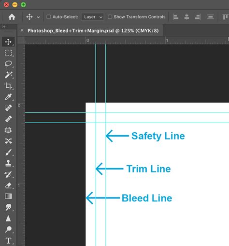 Printingcenterusa Bleeds Tutorial Photoshop