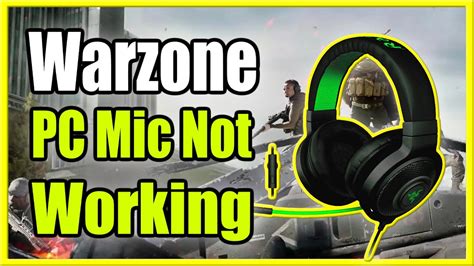 Xbox Warzone Mic Not Working Merianswriting