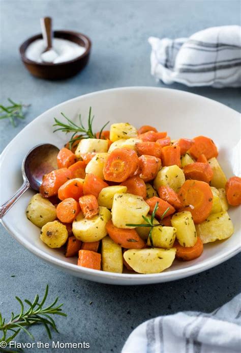 Roasted Carrots And Parsnips