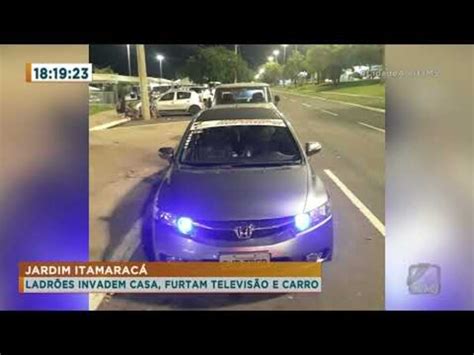 Ladrões invadem casa furtam televisão e carro Vídeos Diário Digital