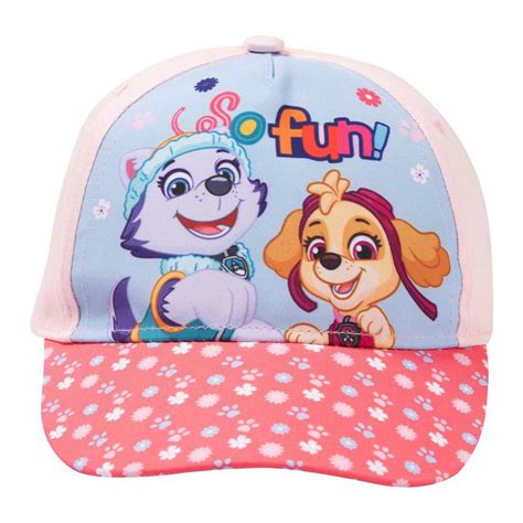 United Labels® Baseball Cap Paw Patrol Kappe Für Mädchen Skye And Everest