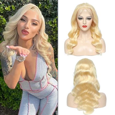 Aliaurora 613 Blonde Lace Front Wig Human Hair 13x4 Lace