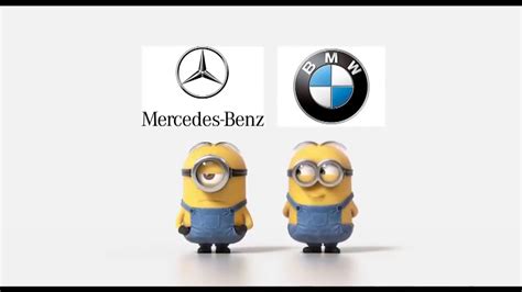 Bmw Vs Mercedes Minions D Funny Made D Youtube