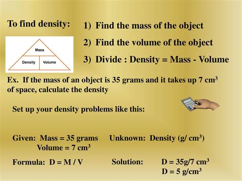 Mass Volume And Density Ppt Download