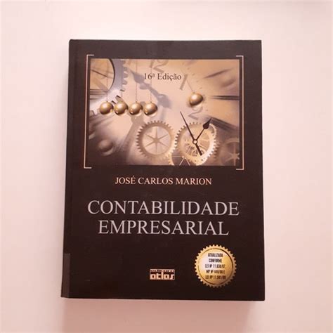 Contabilidade Basica Jose Carlos Marion 10ª Edicao MercadoLivre