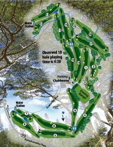 Mililani Golf Club - Layout Map | Course Database