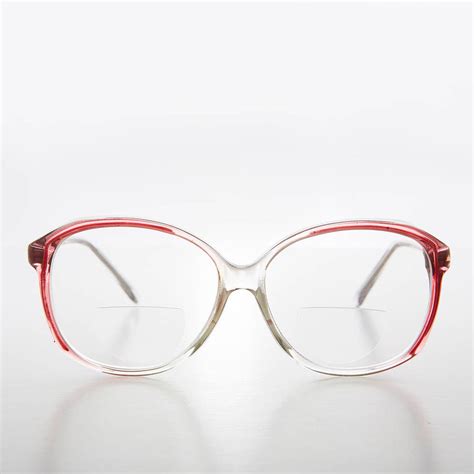 Red Bifocal Womens Reading Glasses 150 225 275 Etsy Uk