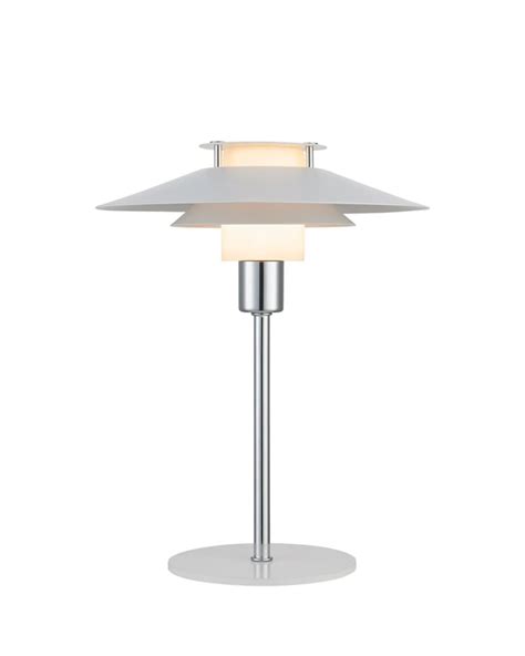 Køb Halo Design Rivoli Bordlampe Hvid Krom her