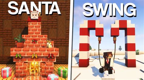 Minecraft Christmas Builds Ideas Youtube