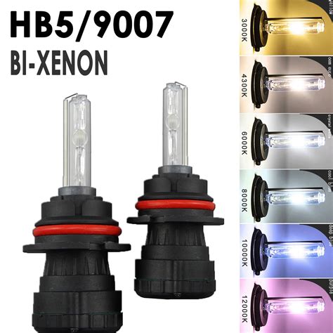 G4 AUTOMTIVE 2x 9007 Bi Xenon HID Bulbs 35W Dual Beam Headlight 4K 6K