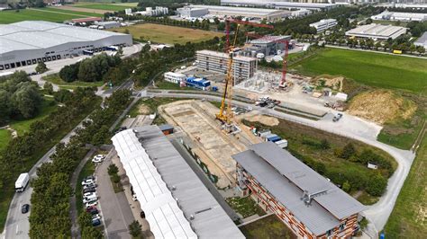 Bau Update TGZ BA III Hafen Straubing Sand