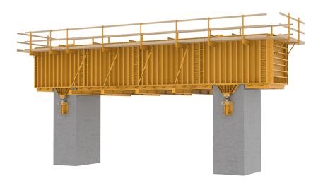Plate Girderself Spanning Pier Cap Efco Forms