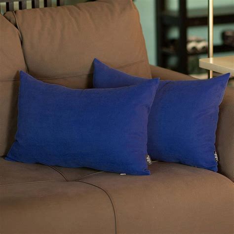 Mike And Co New York Decorative Farmhouse Sapphire Blue 12 In X 20 In
