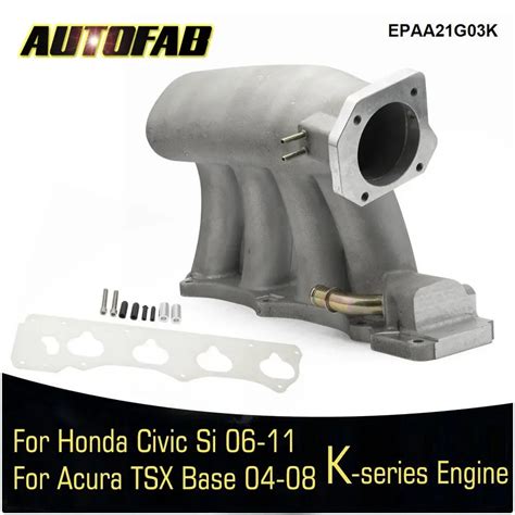 AUTOFAB Car Modification Cast Aluminum Intake Manifold For Honda Civic