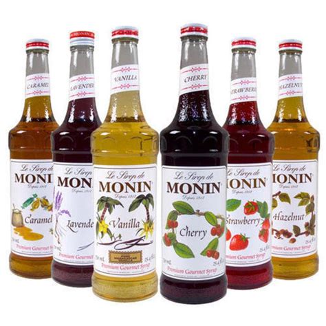 Monin Premium Flavored Syrups*** — CoraInc.com