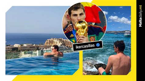 World Cup Winner Iker Casillas In Malta