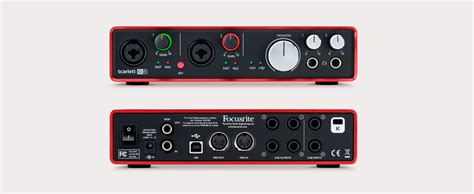 Focusrite Scarlett 6i6 2nd Gen USB Audio Interface With Pro Tools