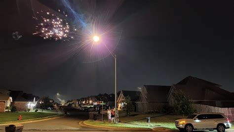 Fireworks Front Of Laban West Flickr