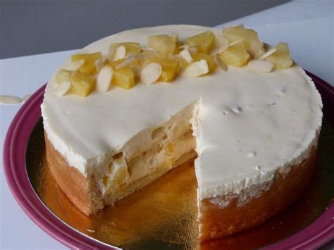 Entremets à l ananas Recette de Entremets à l ananas