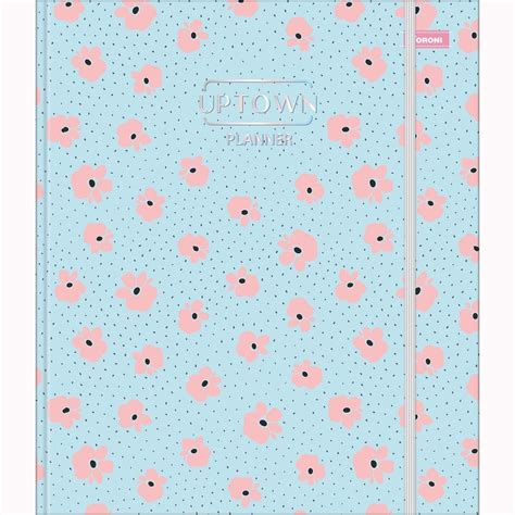 Agenda Planner Permanente Argolado Capa Dura Uptown 80 Folhas Foroni