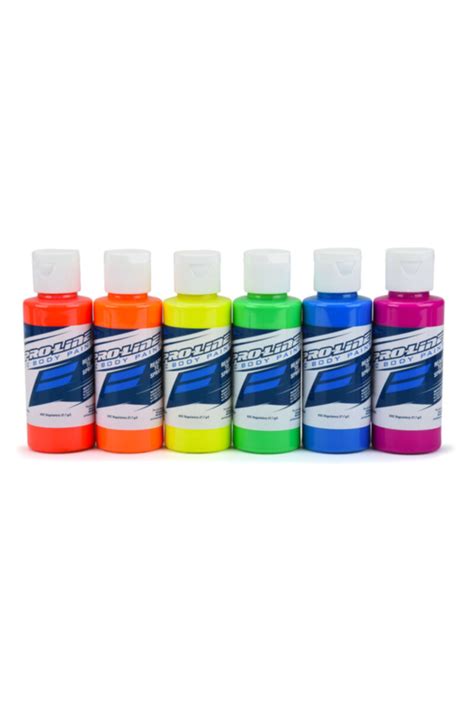 PRO632303 RC Body Paint Fluorescent Color 6 Pack HobbyQuarters