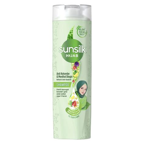 Jual Sunsilk Hijab Shampoo Anti Ketombe And Menthol Dingin Refresh