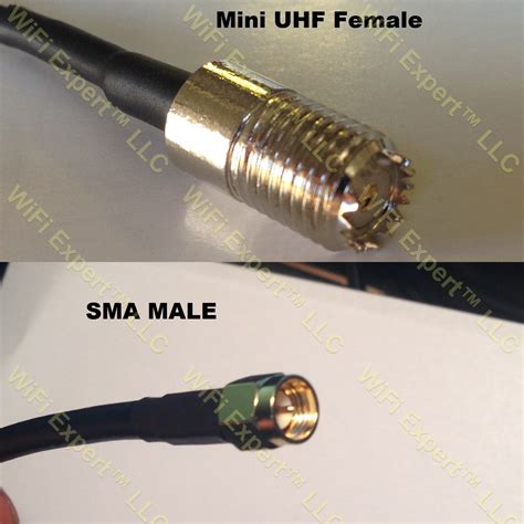 Lmr Mini Uhf Female To Sma Male Coaxial Rf Pigtail Cable Rf