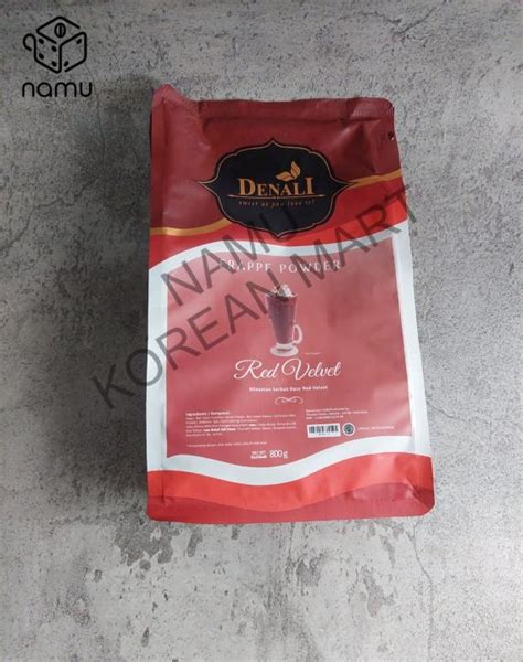 Denali Powder Frappe Signature Denali Red Velvet Flavor Minuman