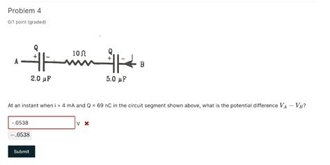 Solved Problem 4 0 1 Point Graded Q 101 A K B 2 0 UF 5 0 Chegg