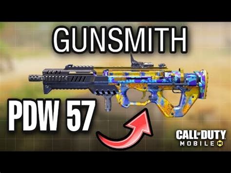 Pdw Best Gunsmith Loadout Call Of Duty Mobile Gameplay Youtube