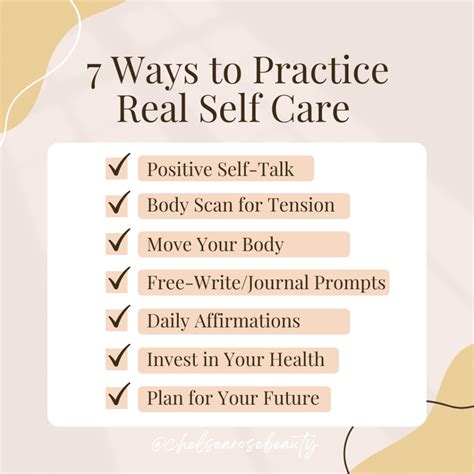 Ways You Can Practice Real Selfcare Chelsea Rose Beauty