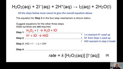 Rate Determining Step Walkthrough Youtube