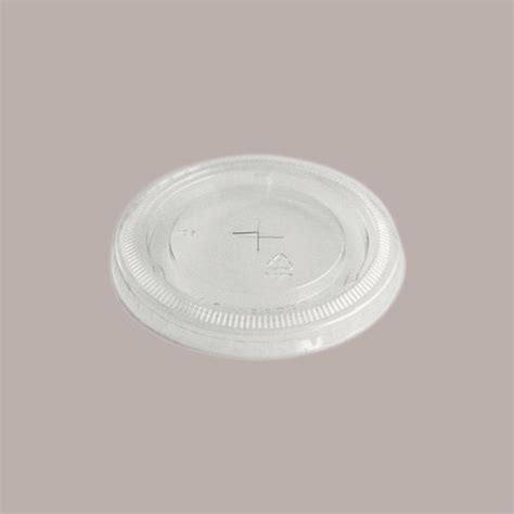 100 Pz Bicchiere Plastica PET Monouso 200cc Coperchio Piatto Taglio Croce