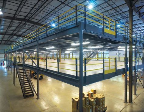 Warehouse Mezzanine Systems Platforms KABTech Corp