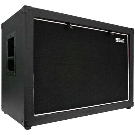 Seismic Audio 12 Guitar Speaker Cabinet Empty 2x12 Cab New 212 Tolex Ebay