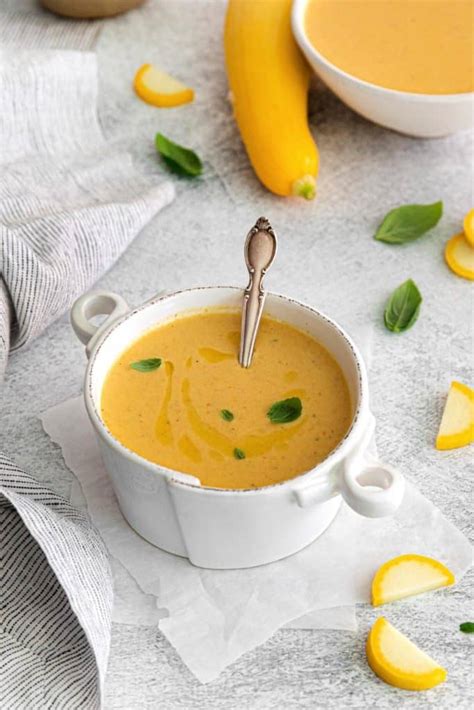 Yellow Squash Soup Easy Flavorful Luxurious Confetti And Bliss