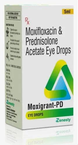 Ophthalmic Moxifloxacin Prednisolone Acetate Eye Drops Manufacturer From Jaipur