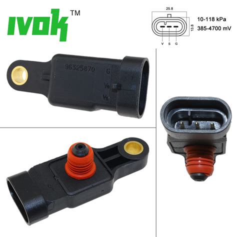 Manifold Absolute Pressure Map Sensor For Daewoo Kalos Matiz Lacetti