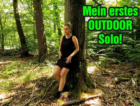 LarissaBell OMG Mein Erstes OUTDOOR Solo Porn Kostenlos