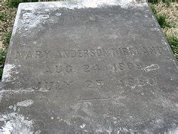 Mary Anderson Kirkland Homenaje De Find A Grave