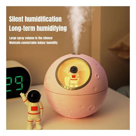 Ripley MINI HUMIDIFICADOR PURIFICADOR DE AIRE NIÑOS ASTRONAUTA ROSA