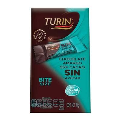 Chocolate Amargo Turin Sin Az Car G Walmart