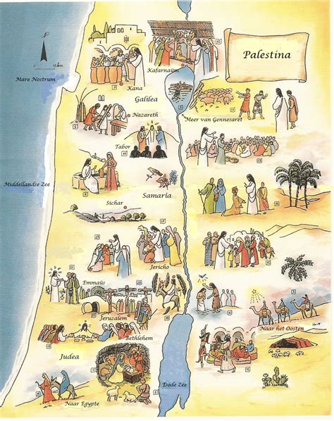 El Mapa De La RegiÓn De Palestina En Tiempos De JesÚs Hot Sex Picture