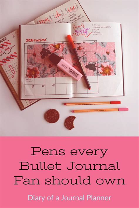 Best Pens for Bullet Journal