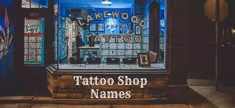 599best Tattoo Shop Names Business Names Oicun