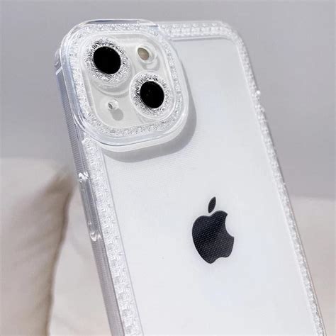 Kaufe Bling Glitter Diamond Muster Klare Handyh Lle F R Iphone