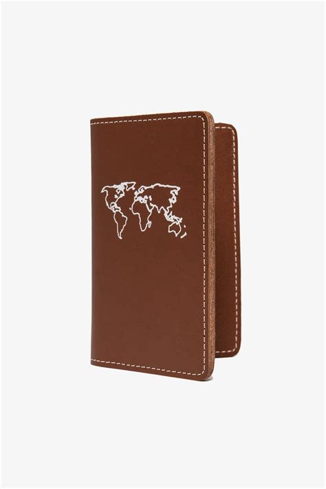 Leather Passport Wallet - Brown – Jack + Mulligan