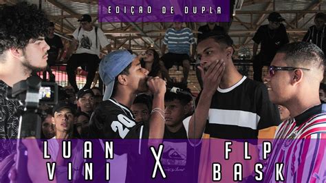 FLP e BASK x VINI e LUAN EDIÇÃO TRAPFUNK SEGUNDA FASE Batalha da